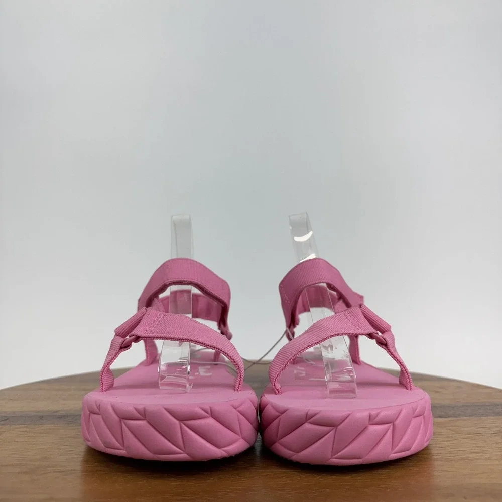New NWOB Big Kids Dolce Vita Zaidey Strappy Platform Pink Sandals Size 4 Y‎